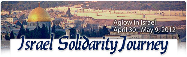 Aglow Israel, April 30 - May 9, 2012