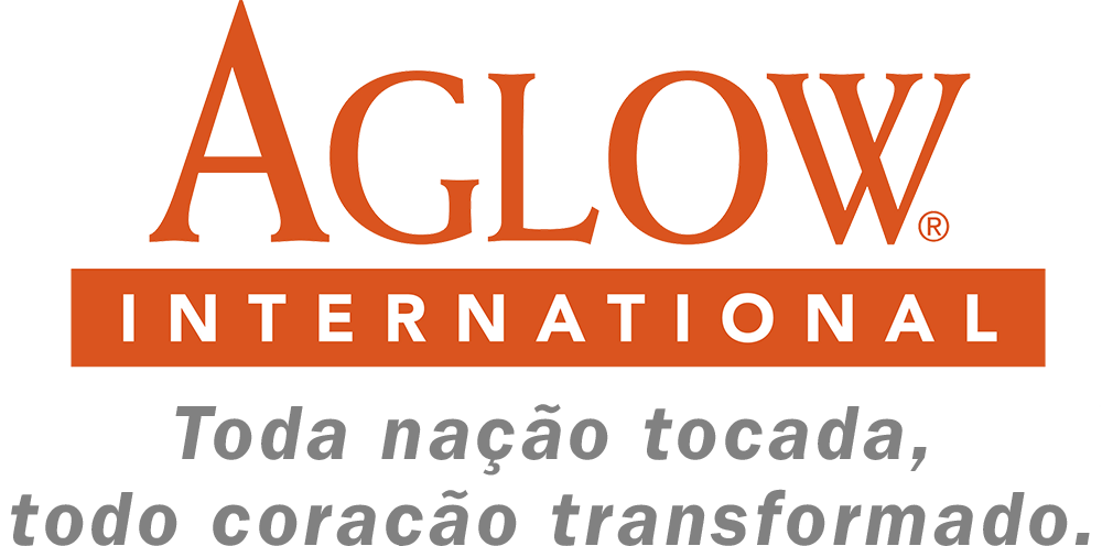 Aglow logo tagline por 72