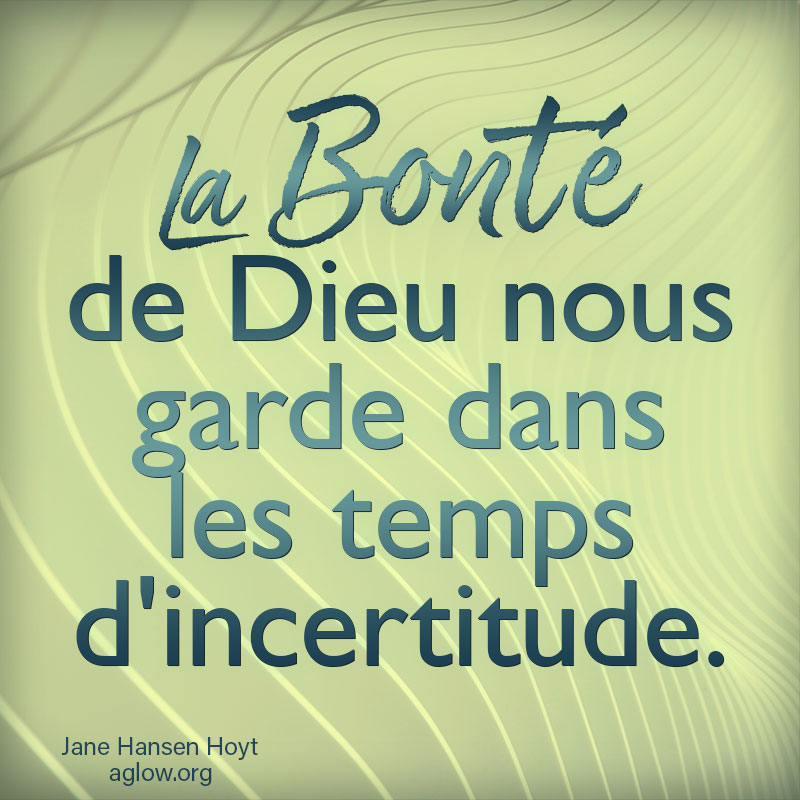 La bonté de Dieu