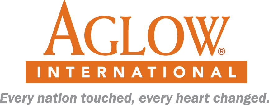 aglow logo tagline PNG