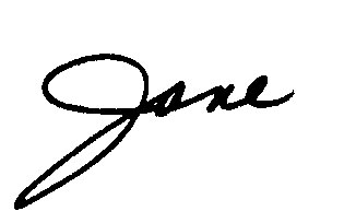 jane signature black