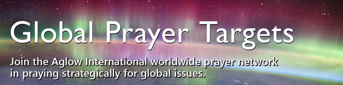 Global Prayer Targets header