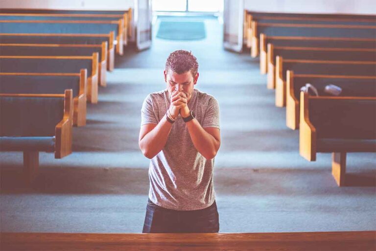 Man Praying