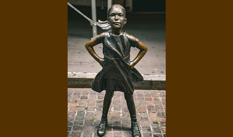 Fearless Bronze Girl