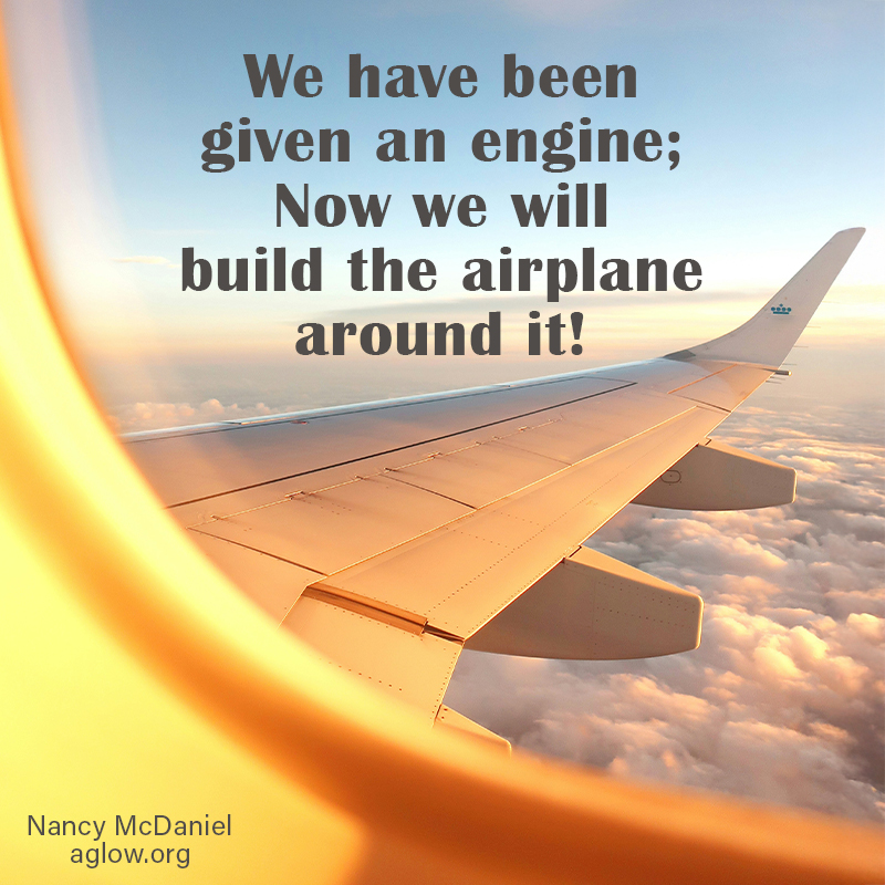 We will build the airplane around it.