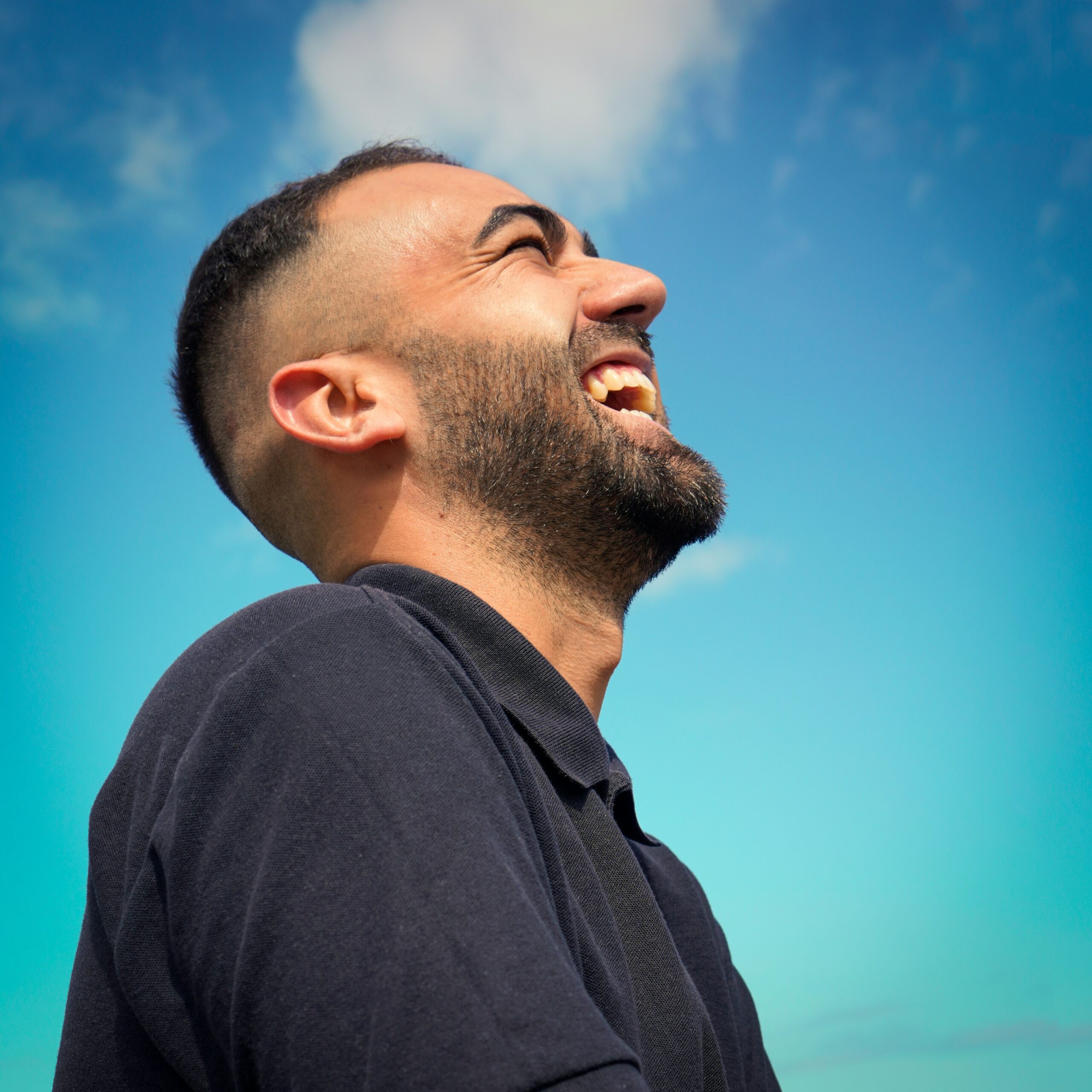 happy man