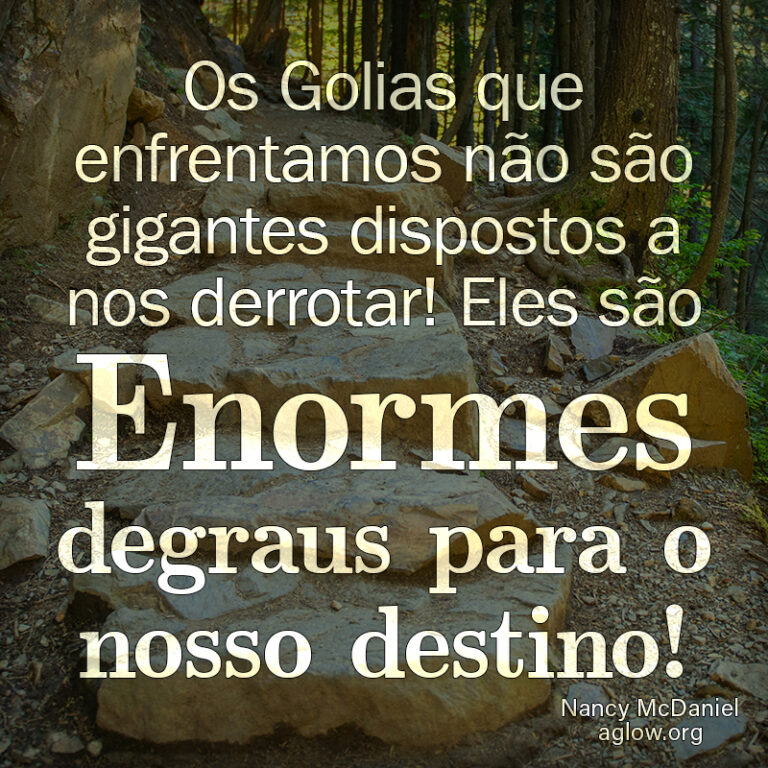 enormes degraus